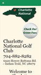 Mobile Screenshot of charlottenationalgc.com
